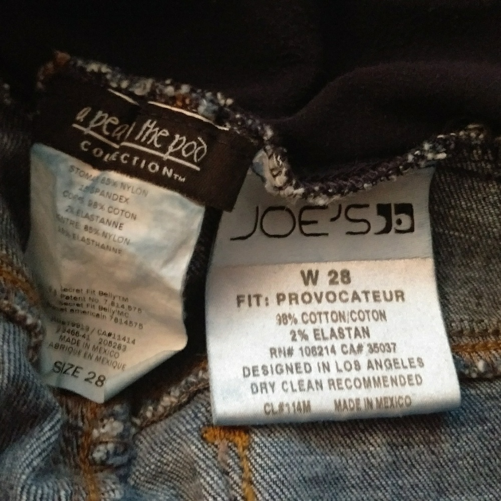 Joe's Jeans maternity size 28